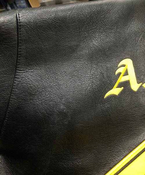 A FEW GOOD KIDS（アフューグッドキッズ）A FEW GOOD KIDS (アフューグッドキッズ) レーシングエコレザーブルゾン ブラック サイズ:Lの古着・服飾アイテム