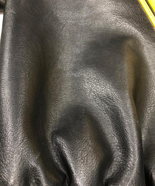 A FEW GOOD KIDS（アフューグッドキッズ）A FEW GOOD KIDS (アフューグッドキッズ) レーシングエコレザーブルゾン ブラック サイズ:Lの古着・服飾アイテム