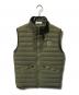 STONE ISLAND（ストーンアイランド）の古着「ナイロンダウンベスト」｜カーキ