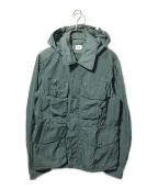 C.P COMPANYシーピーカンパニー）の古着「Goggle Utility Jacket」｜カーキ