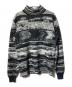 STONE ISLAND（ストーンアイランド）の古着「総柄ハイネックニット」｜グレー
