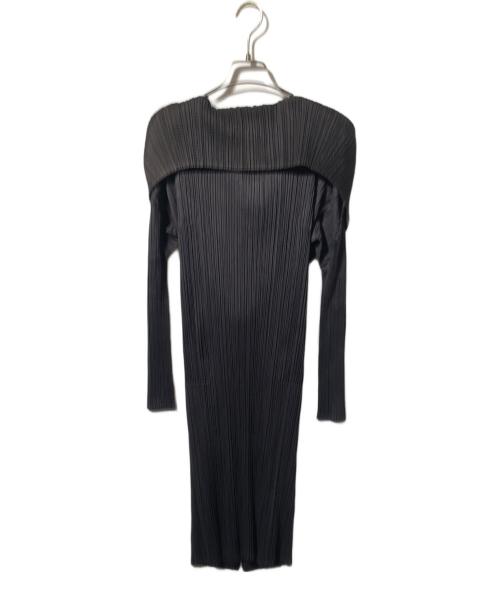PLEATS PLEASE（プリーツプリーズ）PLEATS PLEASE (プリーツプリーズ) 変形2WAYワンピース グレー サイズ:3の古着・服飾アイテム