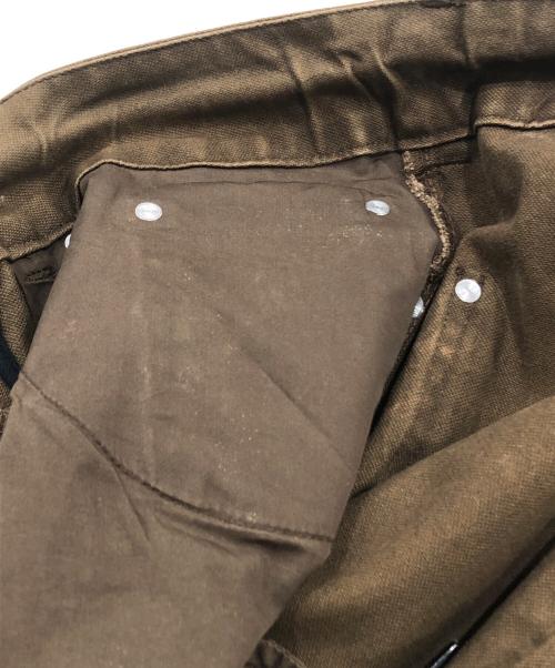 whiteland Blackburn（ホワイトランドブラックバーン）whiteland Blackburn (ホワイトランドブラックバーン) ダックフレアパンツ ブラウン サイズ:FREEの古着・服飾アイテム