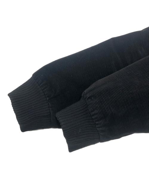 N.HOOLYWOOD（エヌ ハリウッド）N.HOOLYWOOD (エヌ ハリウッド) コーデュロイ切替ブルゾン ブラック サイズ:36の古着・服飾アイテム