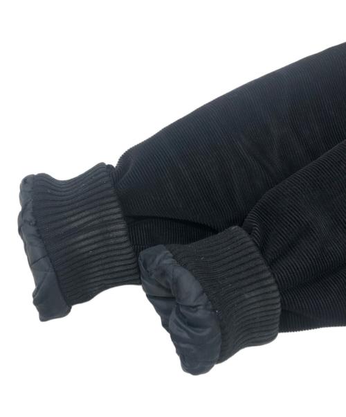 N.HOOLYWOOD（エヌ ハリウッド）N.HOOLYWOOD (エヌ ハリウッド) コーデュロイ切替ブルゾン ブラック サイズ:36の古着・服飾アイテム