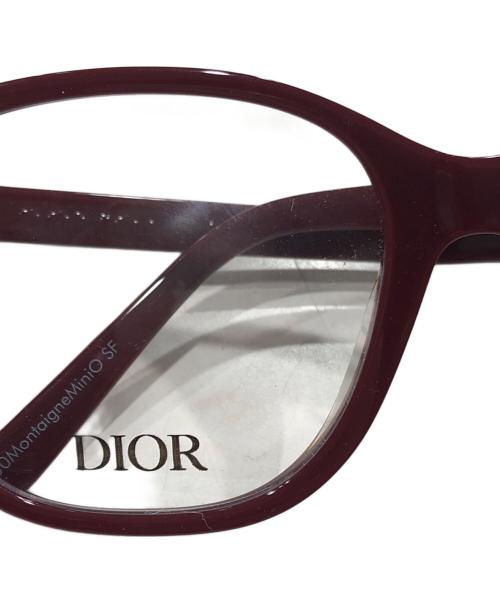 Christian Dior（クリスチャン ディオール）Christian Dior (クリスチャン ディオール) サングラス エンジ サイズ:53□18B-140の古着・服飾アイテム