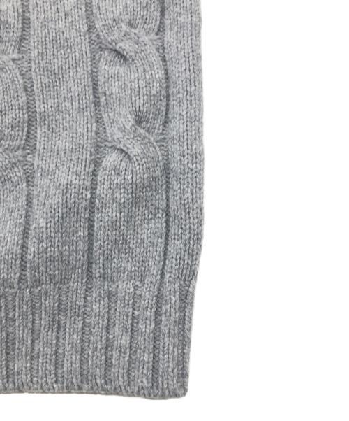 Maker's Shirt 鎌倉（メーカーズシャツカマクラ）Maker's Shirt 鎌倉 (メーカーズシャツカマクラ) カシミヤミックスニット グレー サイズ:46の古着・服飾アイテム