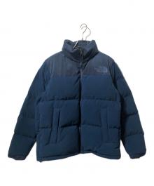 THE NORTH FACE（ザ ノース フェイス）の古着「Corduroy Nuptse Jacket / コーデュロイヌプシジャケット」｜ネイビー