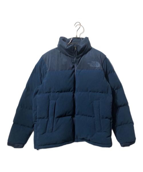 THE NORTH FACE（ザ ノース フェイス）THE NORTH FACE (ザ ノース フェイス) Corduroy Nuptse Jacket / コーデュロイヌプシジャケット ネイビー サイズ:Mの古着・服飾アイテム