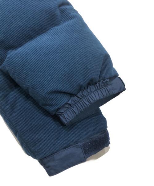 THE NORTH FACE（ザ ノース フェイス）THE NORTH FACE (ザ ノース フェイス) Corduroy Nuptse Jacket / コーデュロイヌプシジャケット ネイビー サイズ:Mの古着・服飾アイテム