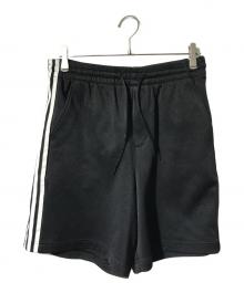 Y-3（ワイスリー）の古着「Stripes Track Short」｜ブラック