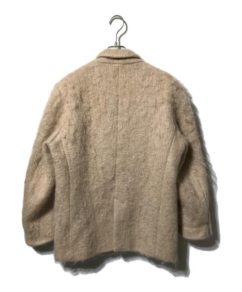 ETRE（エトレ）ETRE (エトレ) シャギーニットジャケット ベージュ サイズ:Sの古着・服飾アイテム