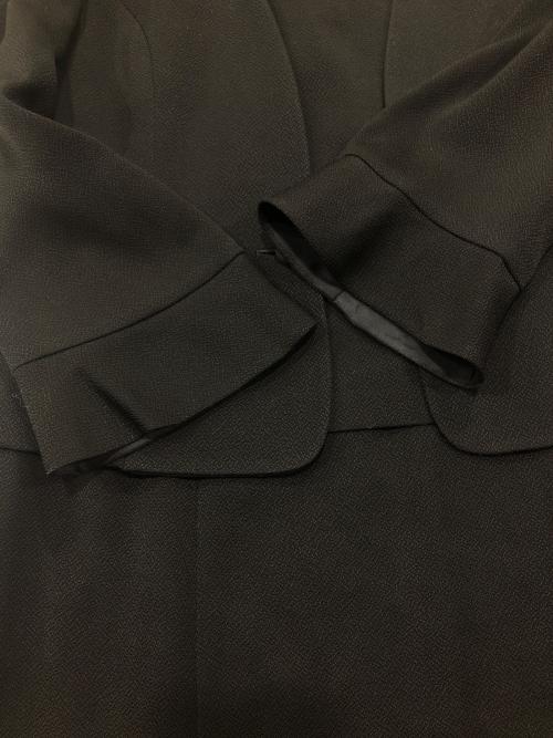 Aquascutum（アクアスキュータム）Aquascutum (アクアスキュータム) ブラックフォーマルワンピース ブラック サイズ:9の古着・服飾アイテム