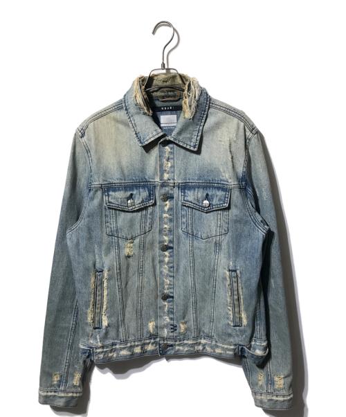 Ksubi（スビ）Ksubi (スビ) クラッシュデニムジャケット インディゴ サイズ:不明の古着・服飾アイテム