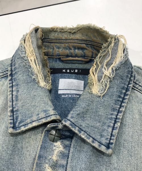 Ksubi（スビ）Ksubi (スビ) クラッシュデニムジャケット インディゴ サイズ:不明の古着・服飾アイテム