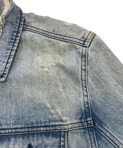 Ksubi（スビ）Ksubi (スビ) クラッシュデニムジャケット インディゴ サイズ:不明の古着・服飾アイテム