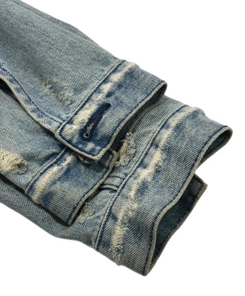 Ksubi（スビ）Ksubi (スビ) クラッシュデニムジャケット インディゴ サイズ:不明の古着・服飾アイテム