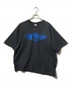 NIKE×OFFWHITEナイキ×オフホワイト）の古着「プリントTシャツ/アシンメトリーTシャツ」｜ブラック