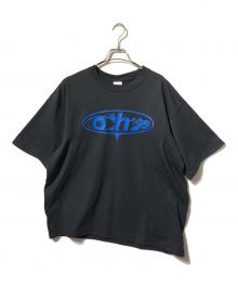 NIKE×OFFWHITE（ナイキ×オフホワイト）の古着「プリントTシャツ/アシンメトリーTシャツ」｜ブラック