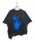 NIKE (ナイキ) OFFWHITE (オフホワイト) プリントTシャツ/アシンメトリーTシャツ ブラック サイズ:XL：7000円