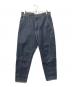 JUNYA WATANABE COMME des GARCONS（(ジュンヤワタナベ コムデギャルソン）の古着「イエローステッチシンチバックデニムパンツ」｜インディゴ
