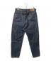 JUNYA WATANABE COMME des GARCONS ((ジュンヤワタナベ コムデギャルソン) イエローステッチシンチバックデニムパンツ インディゴ サイズ:M：20000円