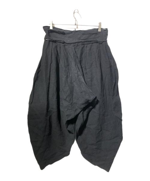 ROGGYKEI（ロギーケイ）ROGGYKEI (ロギーケイ) リネンサルエルパンツ ブラック サイズ:Sの古着・服飾アイテム