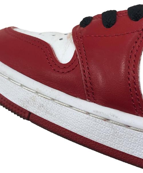 NIKE（ナイキ）NIKE (ナイキ) Air Jordan 1 Retro Low OG スニーカー ホワイト×レッド サイズ:28cmの古着・服飾アイテム