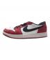 NIKE (ナイキ) Air Jordan 1 Retro Low OG スニーカー ホワイト×レッド サイズ:28cm：16000円