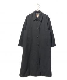 HERNO（ヘルノ）の古着「カシミヤブレンドステンカラーコート」｜ブラック