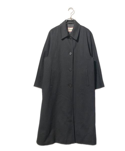 HERNO（ヘルノ）HERNO (ヘルノ) カシミヤブレンドステンカラーコート ブラック サイズ:40の古着・服飾アイテム