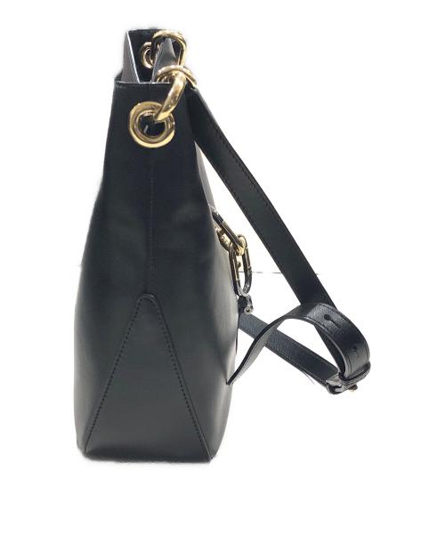 FURLA（フルラ）FURLA (フルラ) シレナ レザーショルダーバッグ ブラックの古着・服飾アイテム