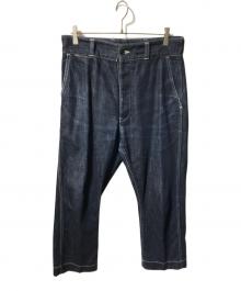 Denham（デンハム）の古着「RAZOR SLIM FITデニムパンツ/ステッチデニムパンツ」｜インディゴ