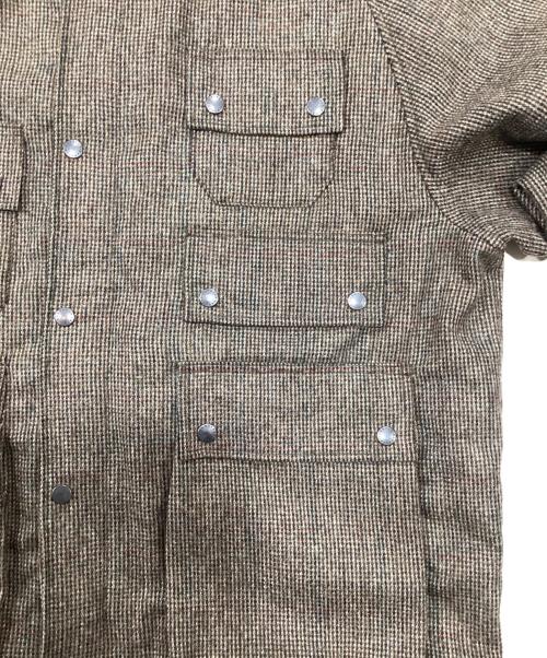 Barbour（バブアー）Barbour (バブアー) ヘリテージ プラス”Editor ウールジャケット ブラウン サイズ:Mの古着・服飾アイテム