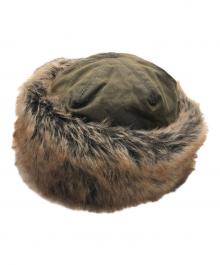 Barbour（バブアー）の古着「Ambushファーハット」｜オリーブ