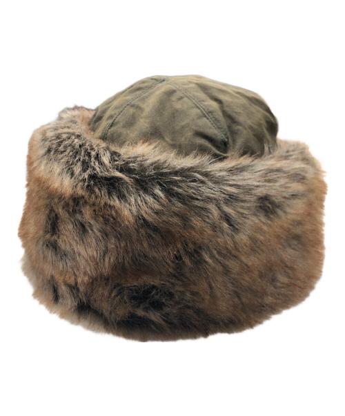 Barbour（バブアー）Barbour (バブアー) Ambushファーハット オリーブ サイズ:Mの古着・服飾アイテム