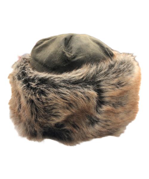 Barbour（バブアー）Barbour (バブアー) Ambushファーハット オリーブ サイズ:Mの古着・服飾アイテム