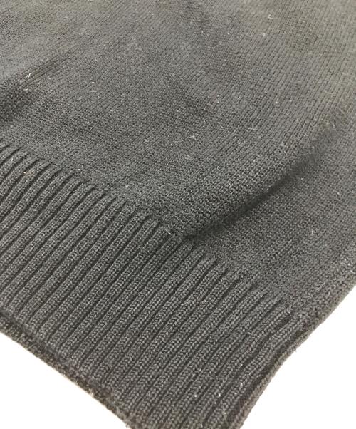 BURBERRY BLACK LABEL（バーバリーブラックレーベル）BURBERRY BLACK LABEL (バーバリーブラックレーベル) ジップニット/ハイネックニット ブラック サイズ:3の古着・服飾アイテム