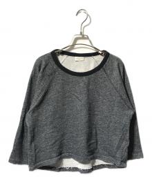 DRIES VAN NOTEN（ドリスヴァンノッテン）の古着「クロップドスウェット」｜ブラック