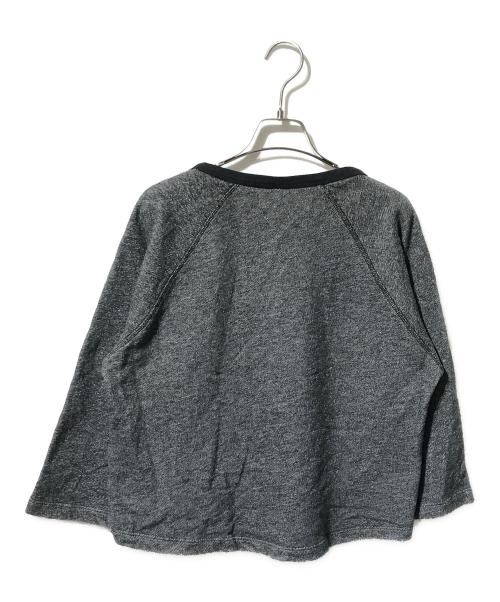 DRIES VAN NOTEN（ドリスヴァンノッテン）DRIES VAN NOTEN (ドリスヴァンノッテン) クロップドスウェット ブラック サイズ:Sの古着・服飾アイテム