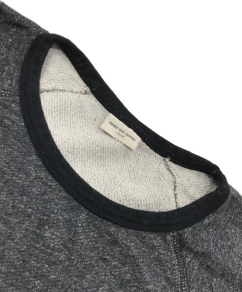 DRIES VAN NOTEN（ドリスヴァンノッテン）DRIES VAN NOTEN (ドリスヴァンノッテン) クロップドスウェット ブラック サイズ:Sの古着・服飾アイテム