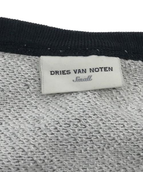 DRIES VAN NOTEN（ドリスヴァンノッテン）DRIES VAN NOTEN (ドリスヴァンノッテン) クロップドスウェット ブラック サイズ:Sの古着・服飾アイテム