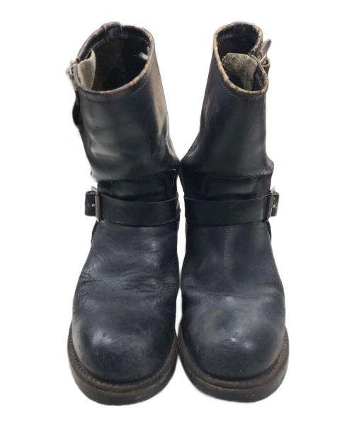 RED WING（レッドウィング）RED WING (レッドウィング) エンジニアブーツ ブラック サイズ:9Dの古着・服飾アイテム
