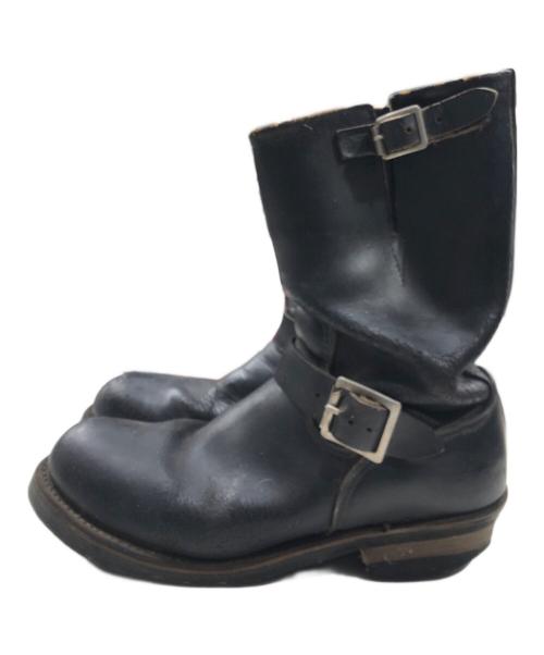 RED WING（レッドウィング）RED WING (レッドウィング) エンジニアブーツ ブラック サイズ:9Dの古着・服飾アイテム