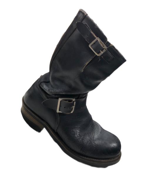 RED WING（レッドウィング）RED WING (レッドウィング) エンジニアブーツ ブラック サイズ:9Dの古着・服飾アイテム