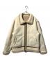 SHIPS（シップス）の古着「リバーシブル ボア ブルゾン」｜ベージュ