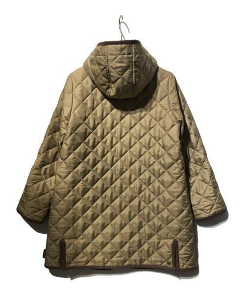 Traditional Weatherwear（トラディショナルウェザーウェア）Traditional Weatherwear (トラディショナルウェザーウェア) フーディーキルティングコート ブラウン サイズ:36の古着・服飾アイテム