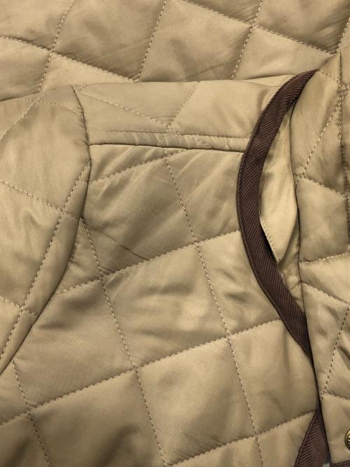 Traditional Weatherwear（トラディショナルウェザーウェア）Traditional Weatherwear (トラディショナルウェザーウェア) フーディーキルティングコート ブラウン サイズ:36の古着・服飾アイテム