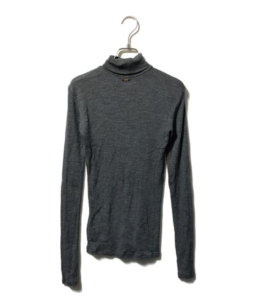 MUSE de Deuxieme Classe（ミューズ ドゥーズィエム クラス）MUSE de Deuxieme Classe (ミューズ ドゥーズィエム クラス) WOOLY RIB タートルネックプルオーバー グレー サイズ:表記なしの古着・服飾アイテム
