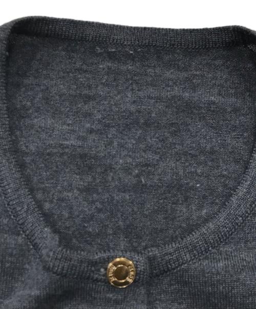 MUSE de Deuxieme Classe（ミューズ ドゥーズィエム クラス）MUSE de Deuxieme Classe (ミューズ ドゥーズィエム クラス) FF30 クルーネック カーディガン グレー サイズ:表記なしの古着・服飾アイテム